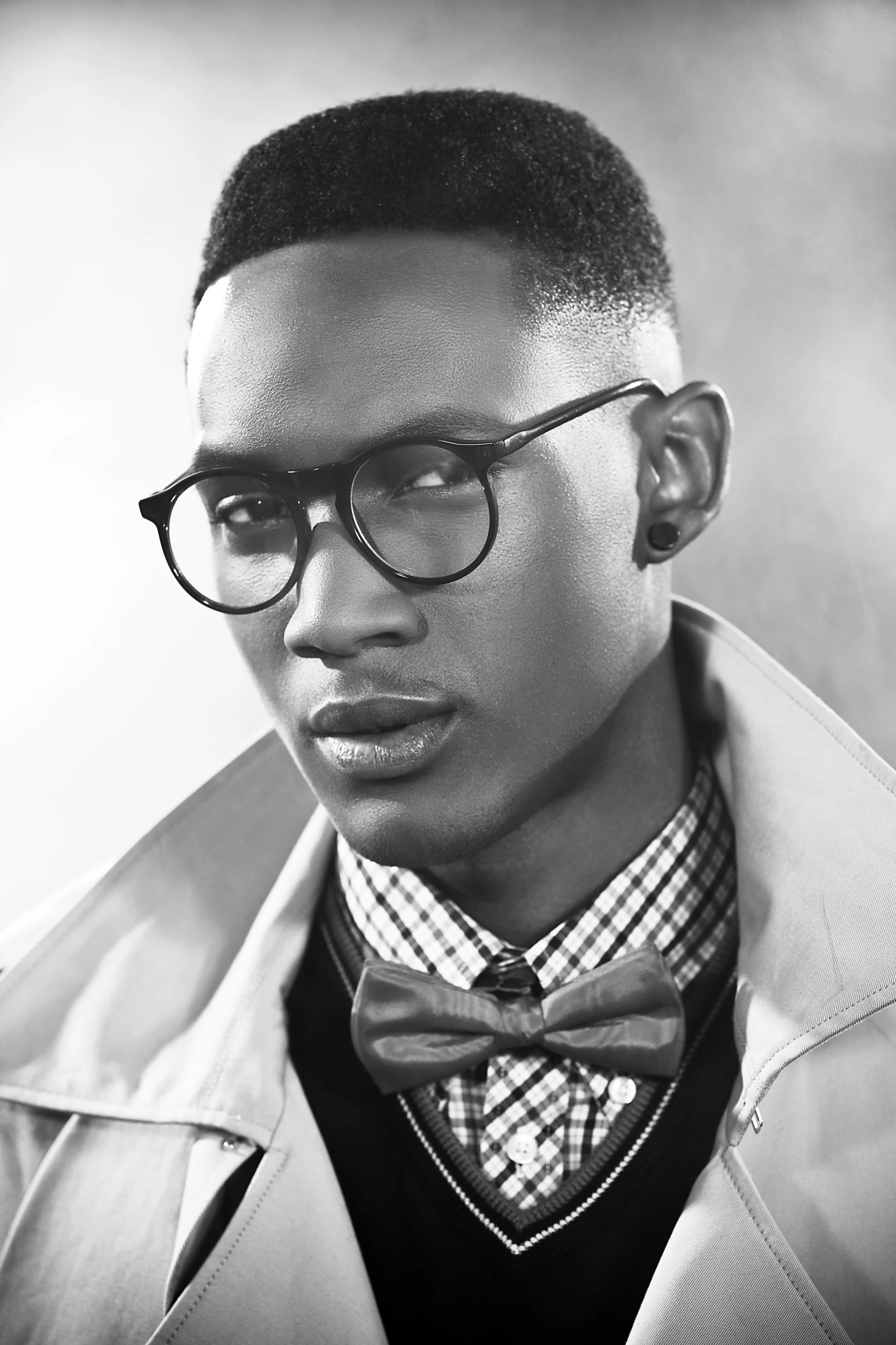 British Men's Hairdressing Competition. Full retouch and background composite or enhancement. For Michael Leckie Photography.