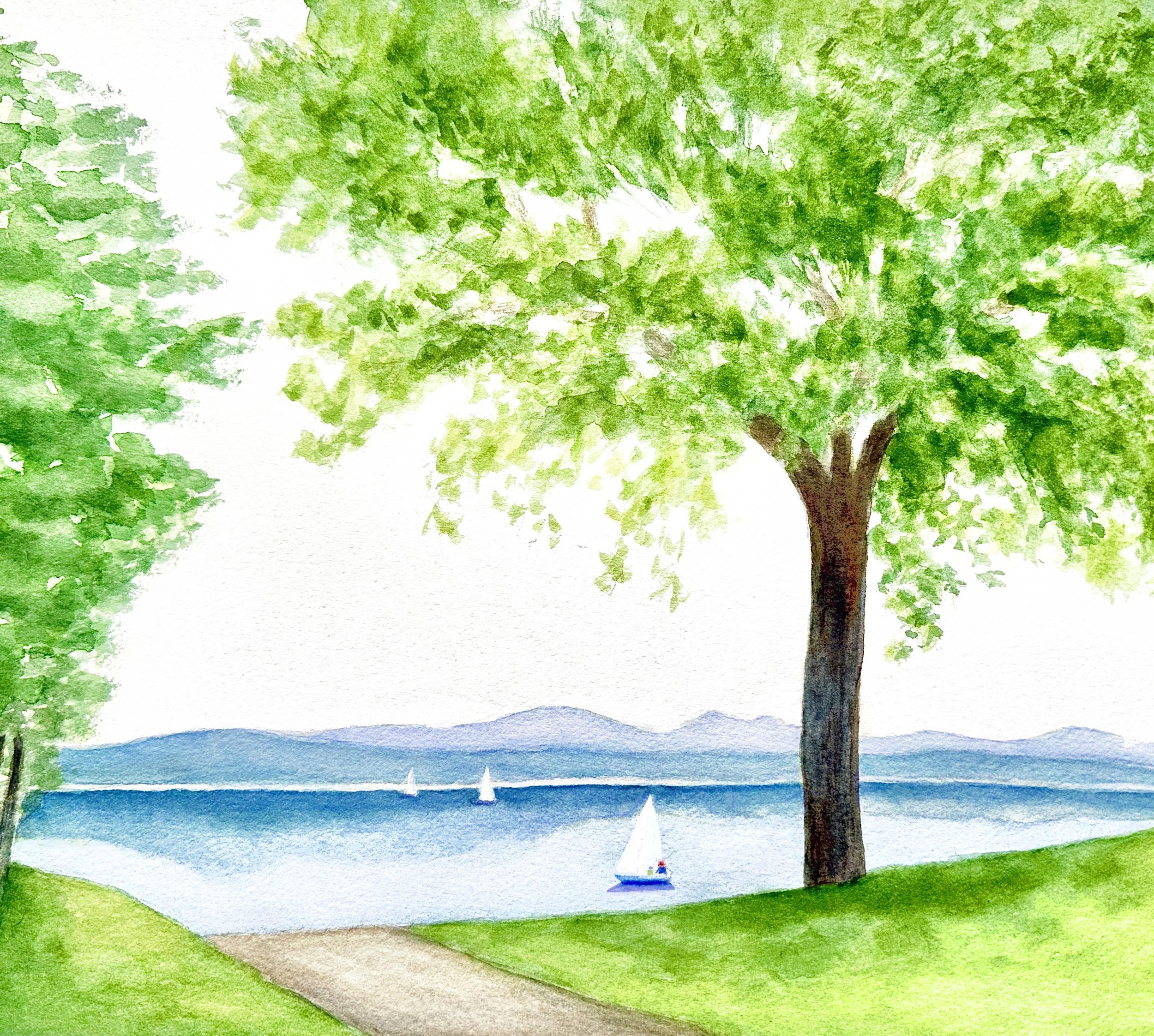 4 x 4 Lake Champlain-Shelburne Farms