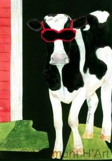 C-9558 | Vermont Cow in Summer