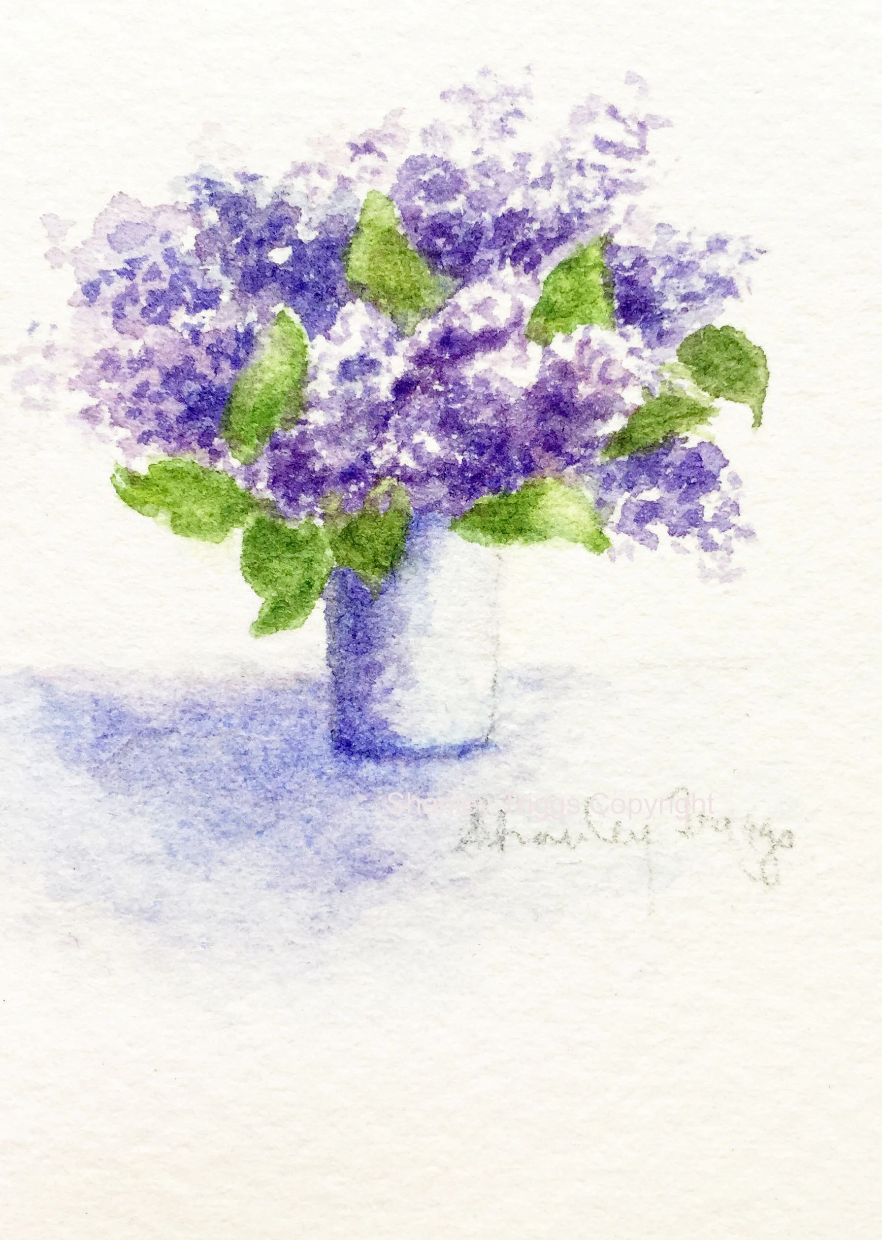 Lilac In Vase