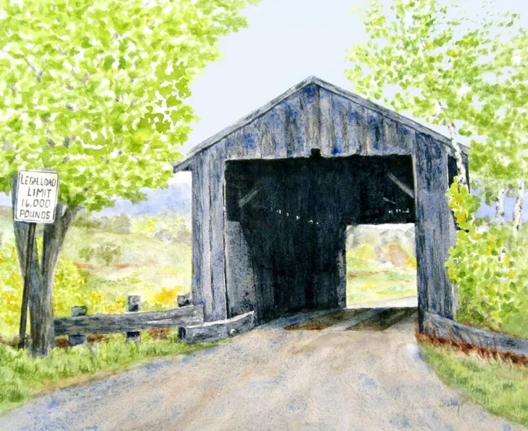 Scribner Bridge, Johnson, Vermont