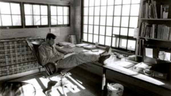 Wendell Berry’s studio