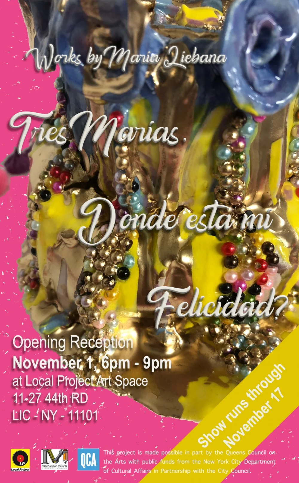 Exhibition Opening At Local Project Art Space By Maria Liebana Queens Council On The Arts