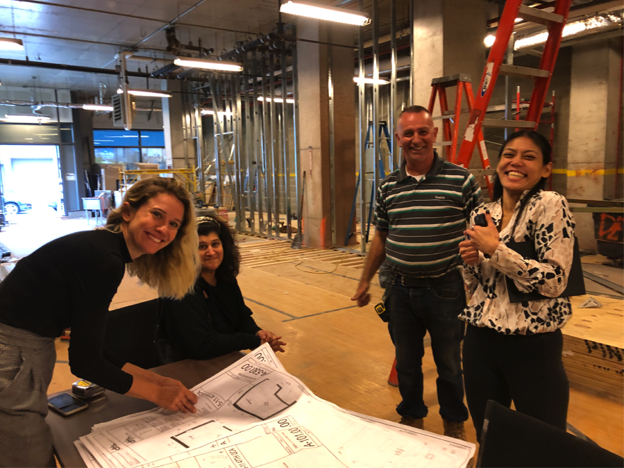 Team QCA: Kate, Gianna, Willie & Angela