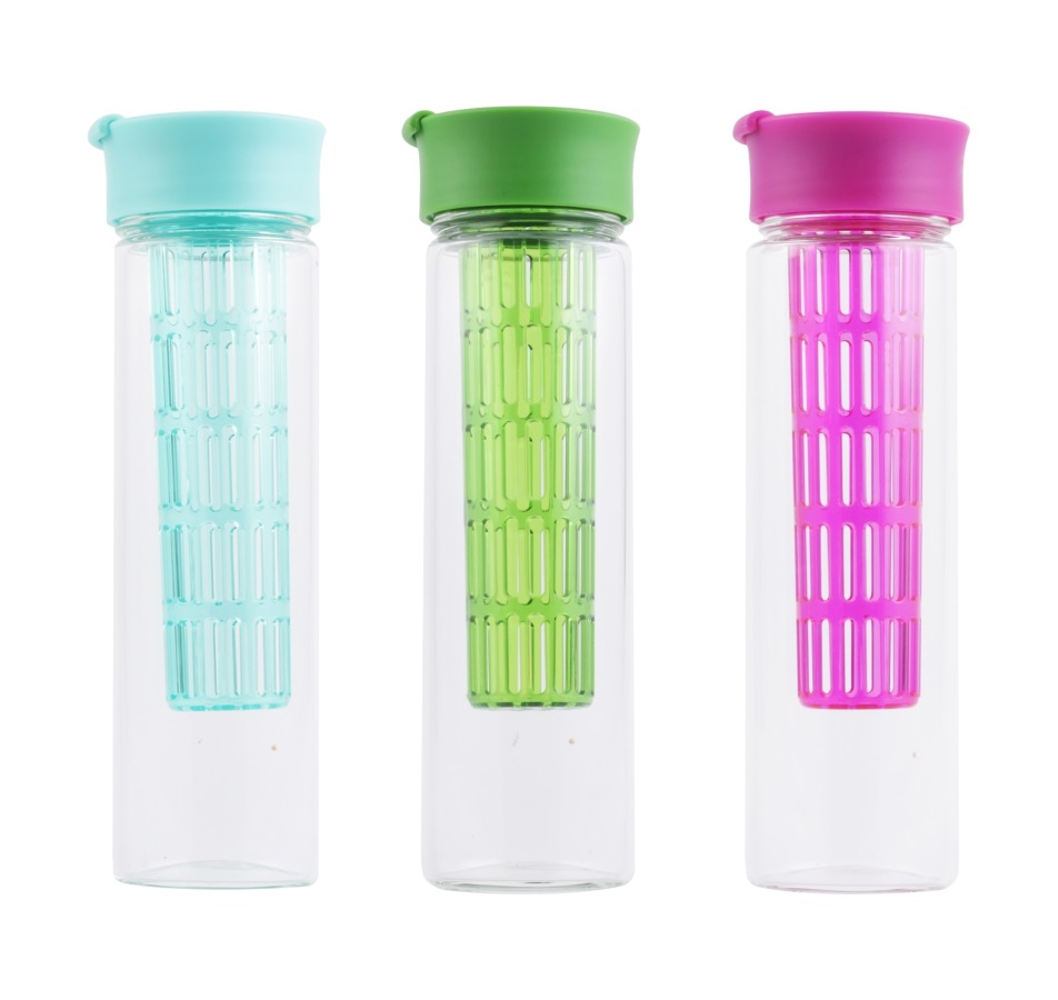  Orii BOROSILICATE GLASS INFUSER BOTTLE- 16oz 