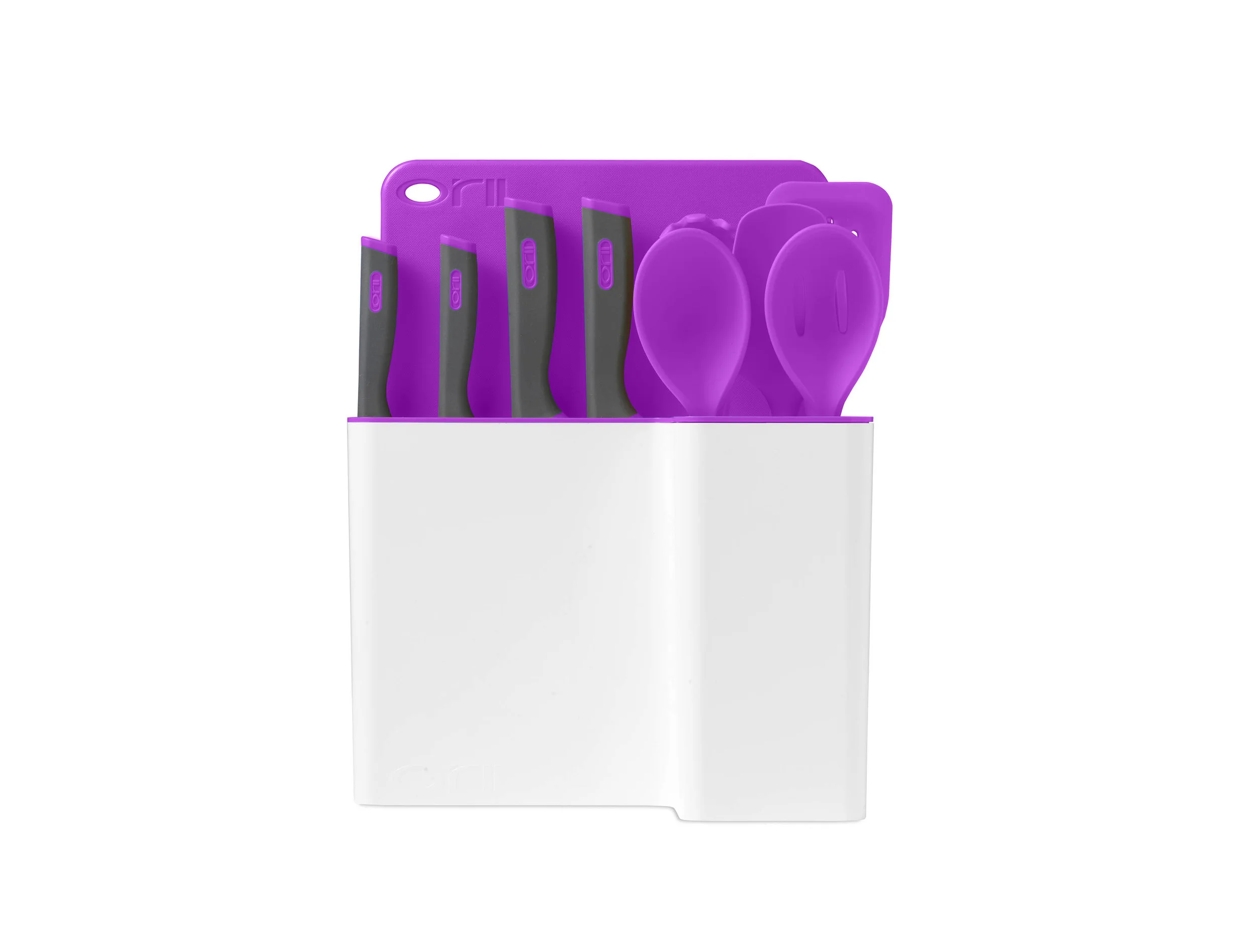 Orii 12PC MONO KITCHEN ORGANIZATION SET - PURPLE SHIRAZ