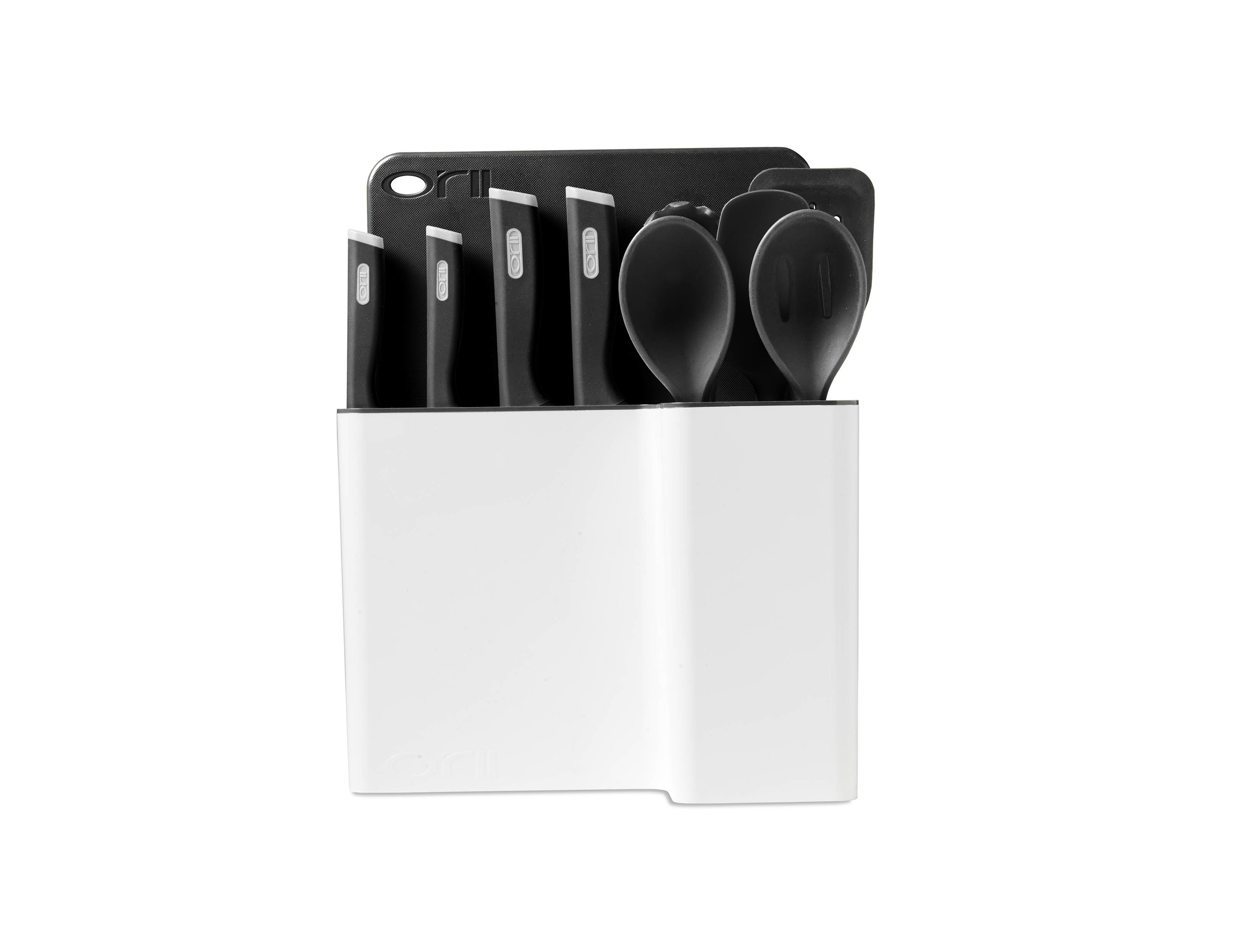 Orii 12PC MONO KITCHEN ORGANIZATION SET - CHARCOAL GREY