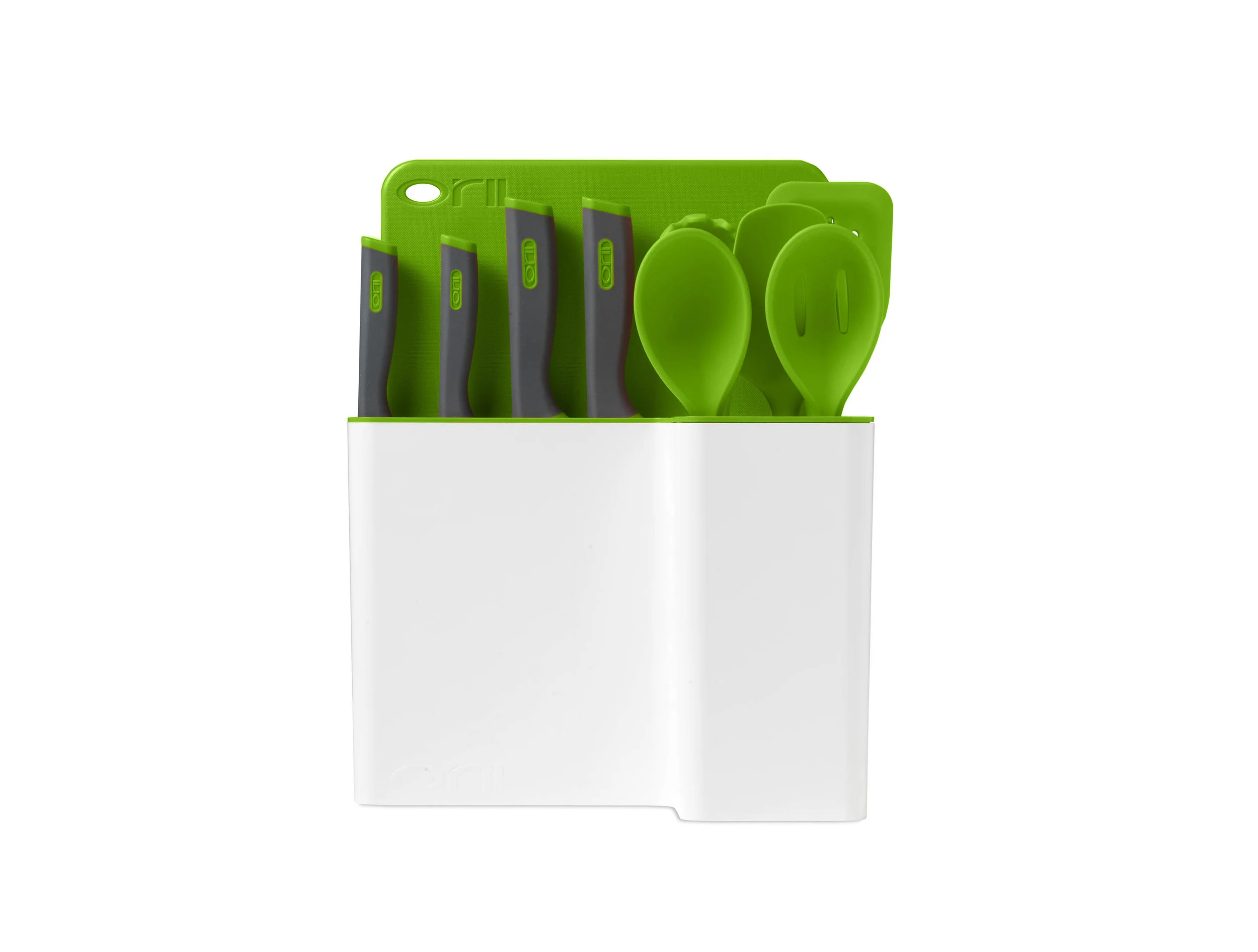 Orii 12PC MONO KITCHEN ORGANIZATION SET - VIBRANT GREEN