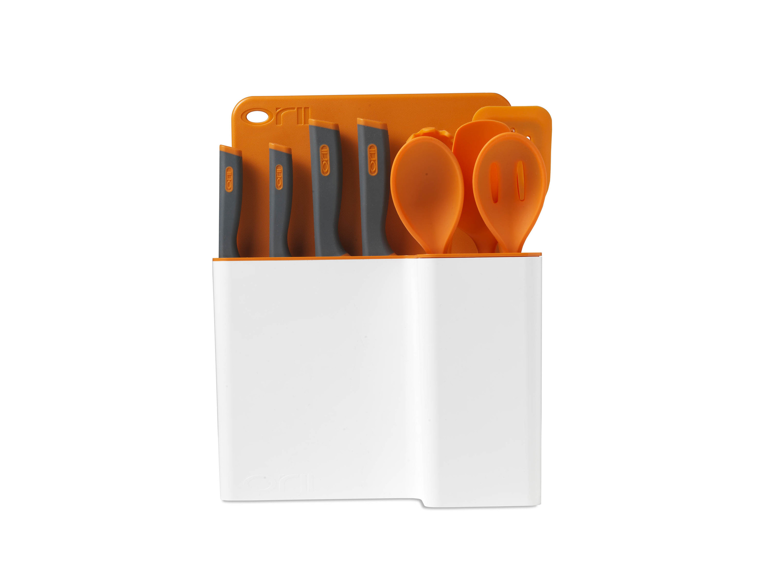Orii 12PC MONO KITCHEN ORGANIZATION SET - LUMINOUS ORANGE