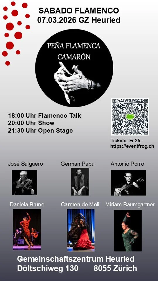 Peña Flamenca Camarón präsentiert "Sabado Flamenco"