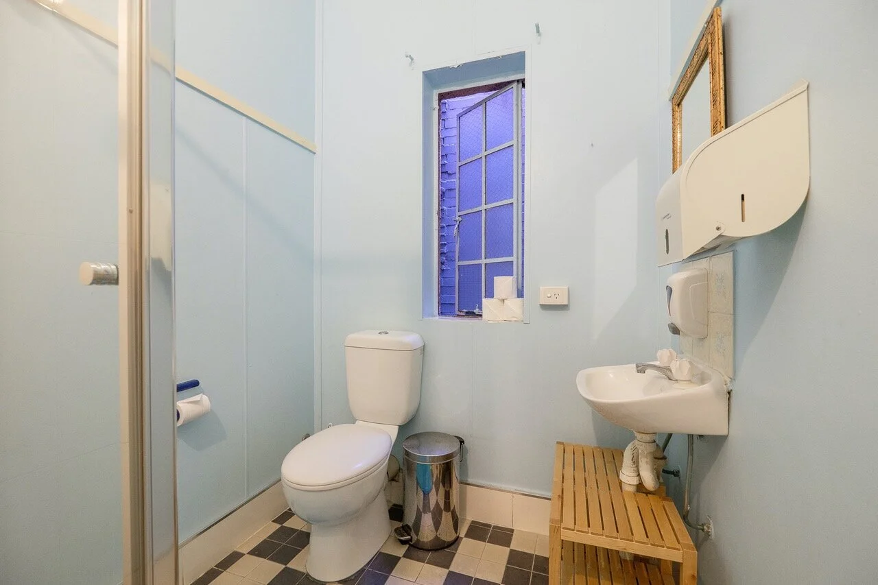 Blue Bathroom