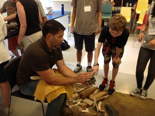 Flintknapping Demo