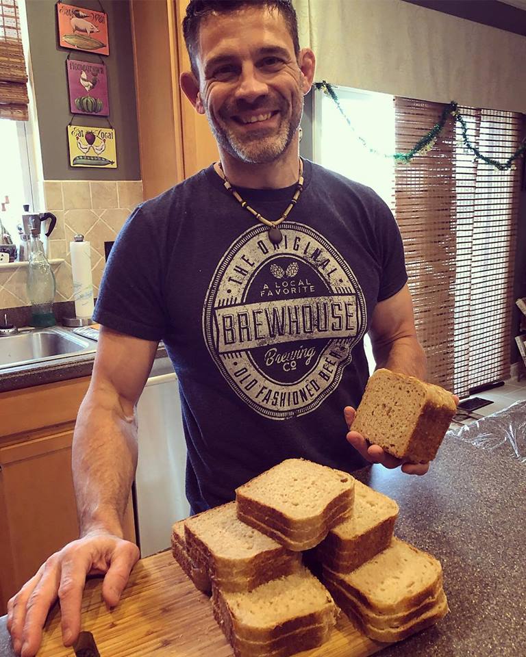 Baking bread has become a weekly routine in our house. In fact, all the breads our family eats are slow fermented sourdoughs! By far, the kids’ favorite is a sourdough oatmeal/honey sandwich loaf that we use for their lunches.