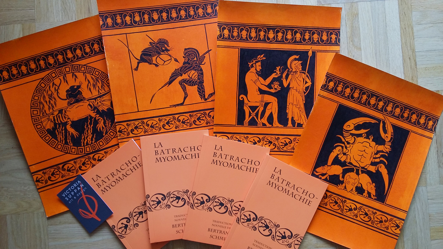 Batrachomyomachie - originaux et livres