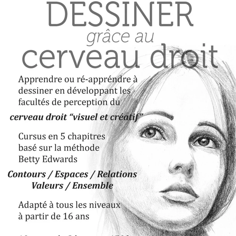 DESSINER grâce au Cerveau Droit : nouveau cours !