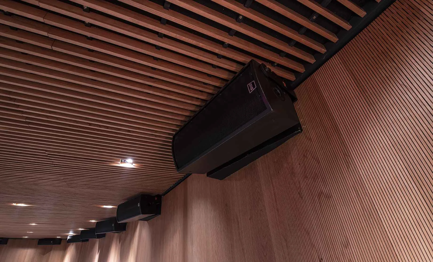 Products: Grill - Ceiling Application - Veneer: Cherry Topline TLS - Wall Application - Veneer: Cherry
