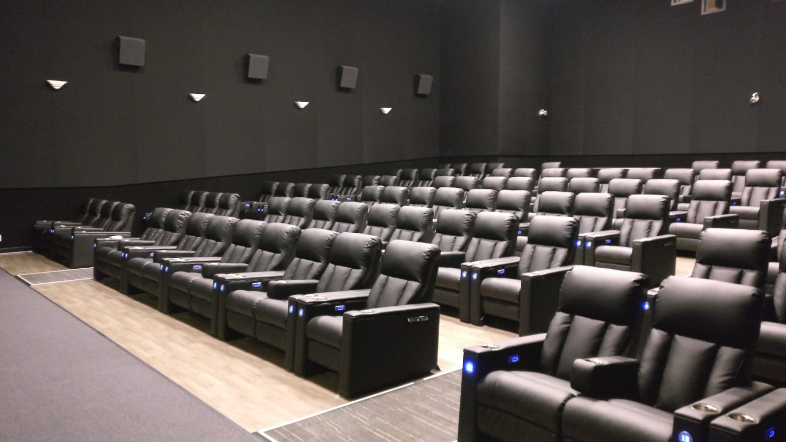 Pro-Stretch Acoustic Wall System Supply & Install Decor ll Wall Carpet Supply & Install Floor Carpet Supply & Install Recliner Seating Supply & Install