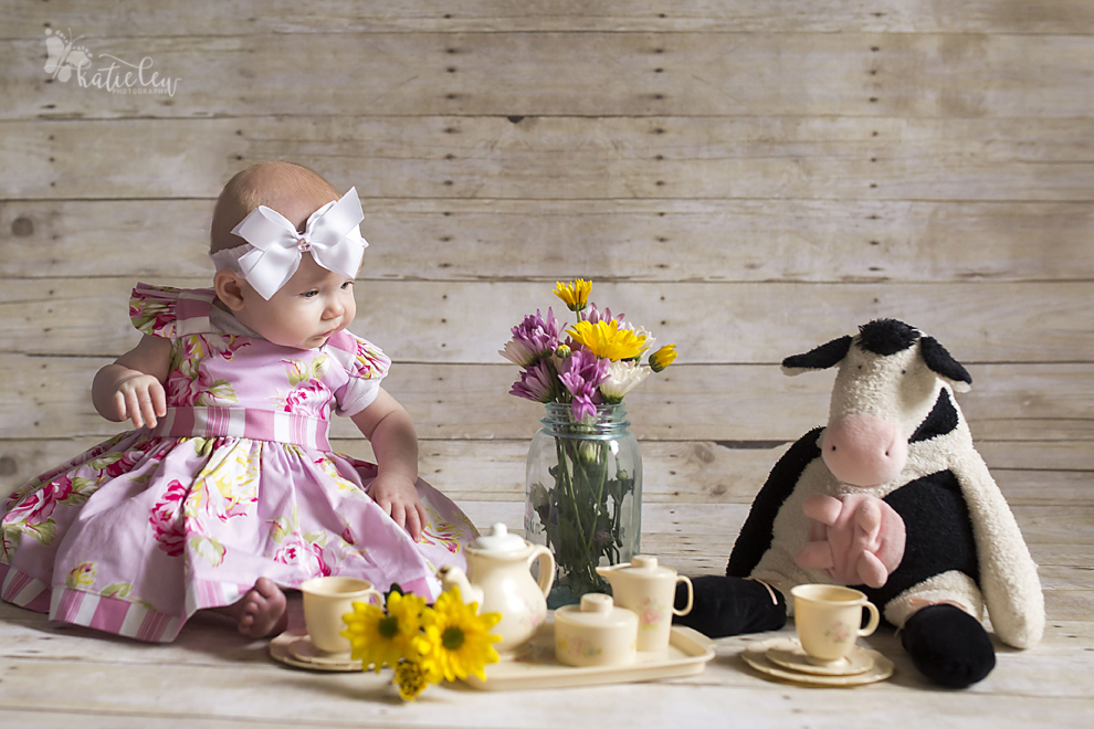6 month tea party