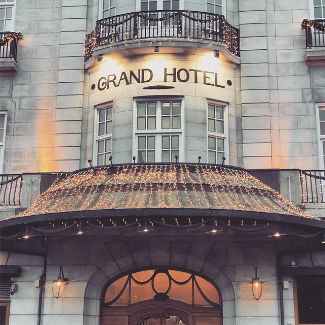 &bull; GRAND HOTEL &bull; As kids, we would occasionally sneak in to have pre-party drinks and pee in hotel lobby restrooms...please accept belated apologies for hogging your stalls and leaving behind our empty cider cans - ever so sorry for 20 years
