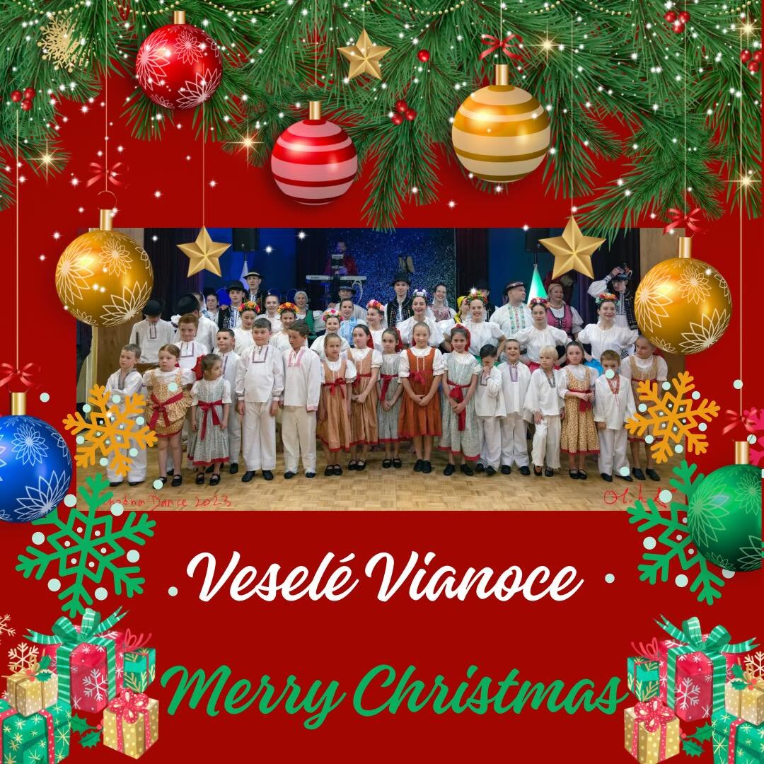 Pr&iacute;jemn&eacute; prežitie Vianoc V&aacute;m praje Vychodna Slovak Dancers.
Merry Christmas from Vychodna Slovak Dancers.