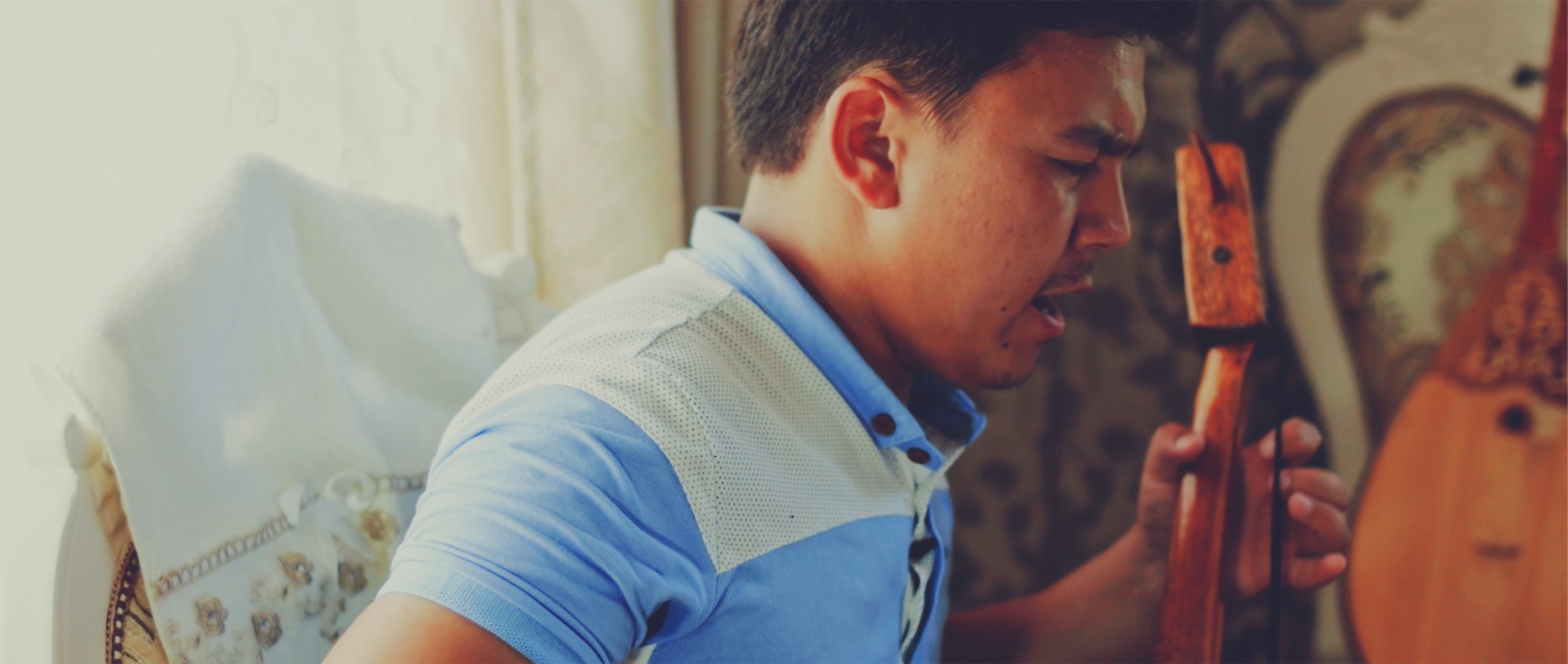 Marat Sugirbai is a kyl kobyz and dombra player in Kyzylorda, Kazakhstan.