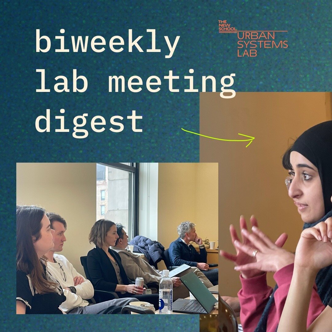 Every other week, everyone at USL gathers for biweekly lab meeting. It&rsquo;s a time for conviviality, announcements, and an opportunity to hear about the research from one of our community members. 🌱

Recently, Sally El Hajjar told us about her ma