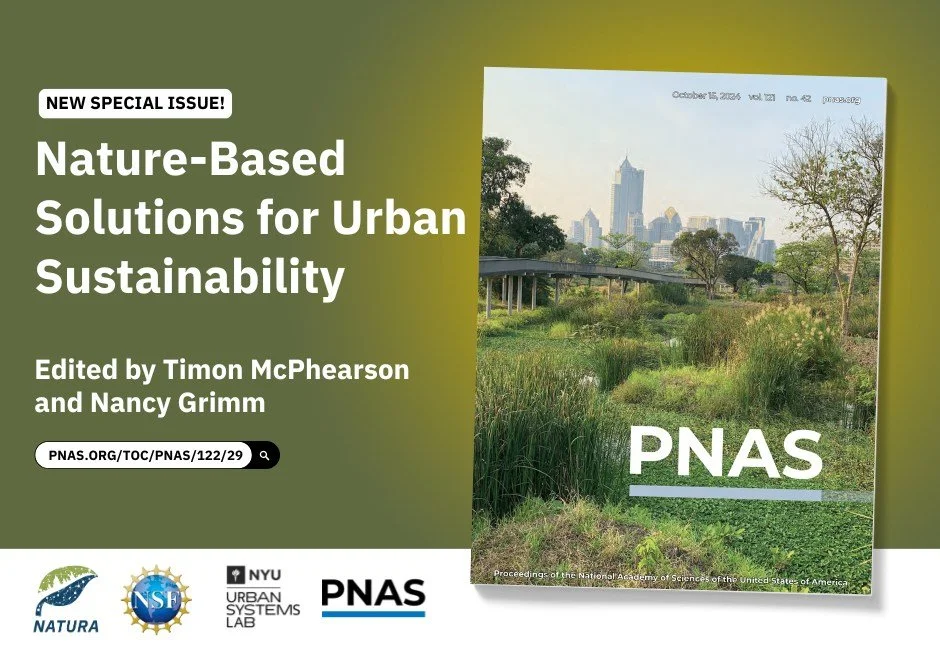 🌿 Just Released in PNAS! 🌿

The Proceedings of the National Academy of Sciences just published a new Special Feature: &ldquo;Nature-Based Solutions for Urban Sustainability&rdquo;, co-edited by @timonm (NYU) &amp; Dr. Nancy Grimm (ASU/NAS).

This g
