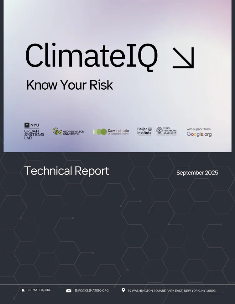 ClimateIQ Releases Technical Report — Urban Systems Lab