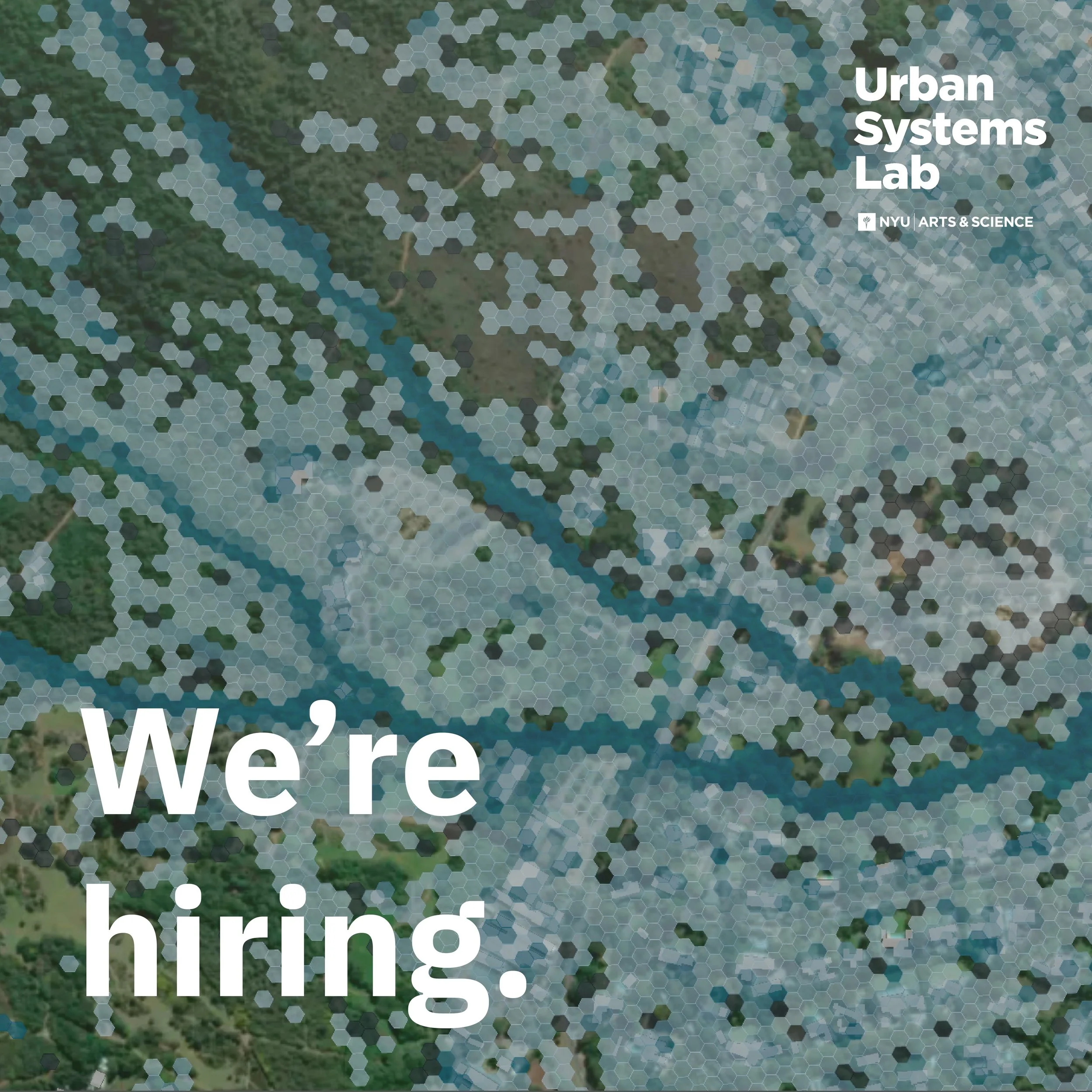 🚨 We&rsquo;re hiring!

Urban Systems Lab is seeking a software engineer to help advance the design and development of research-driven digital tools such as **ClimateIQ**, an AI-powered climate risk platform developed to support under-resourced citie