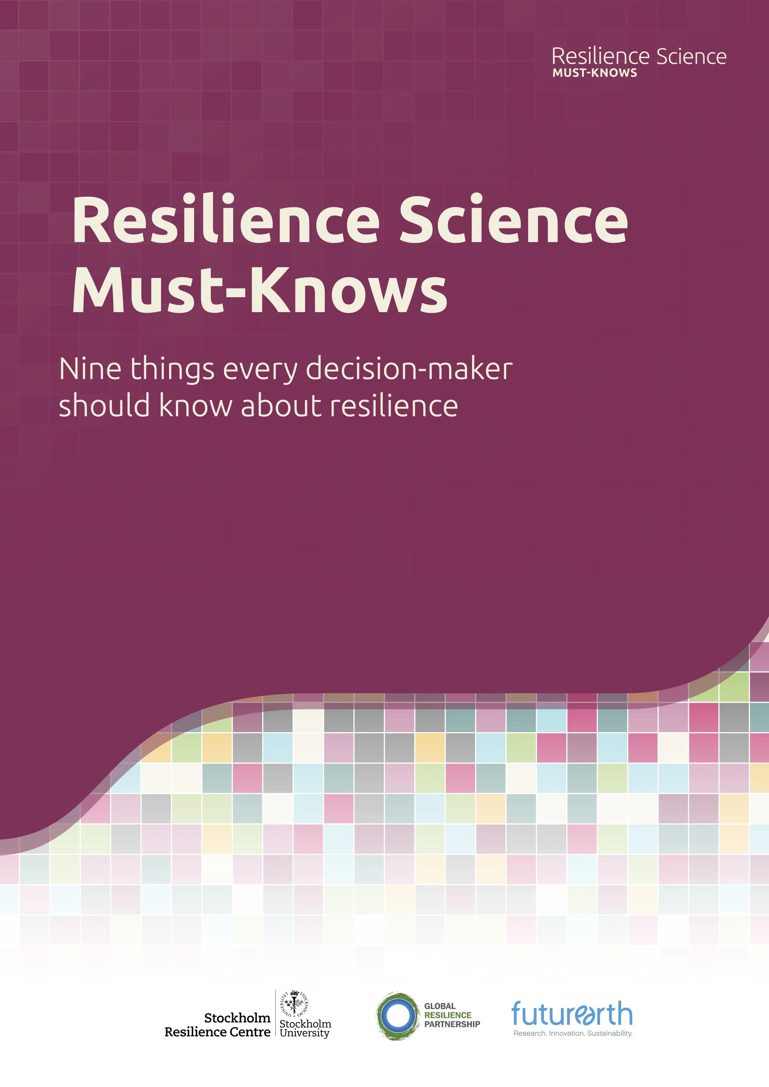 Resilience Science Must-Knows