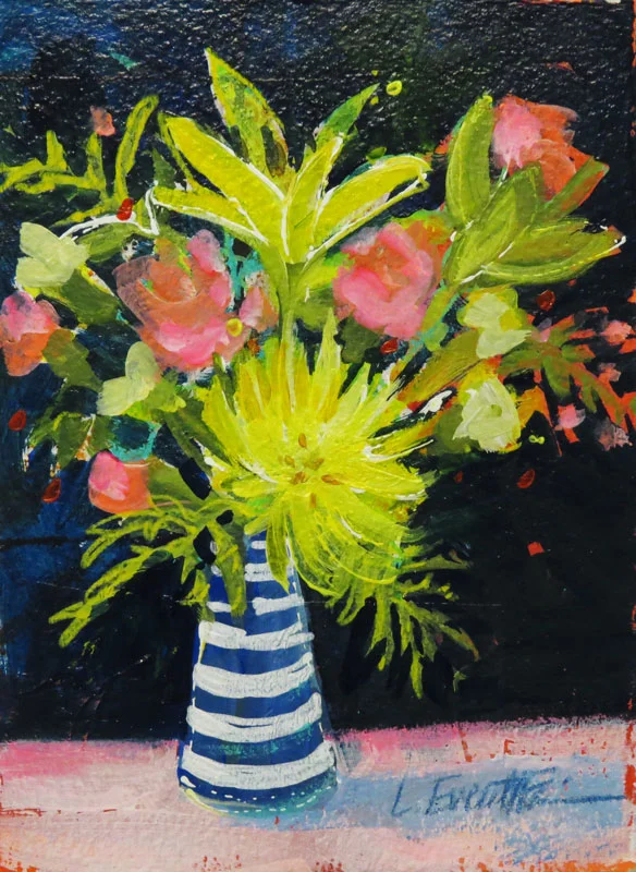 Striped Vase Bouquet #2 sold