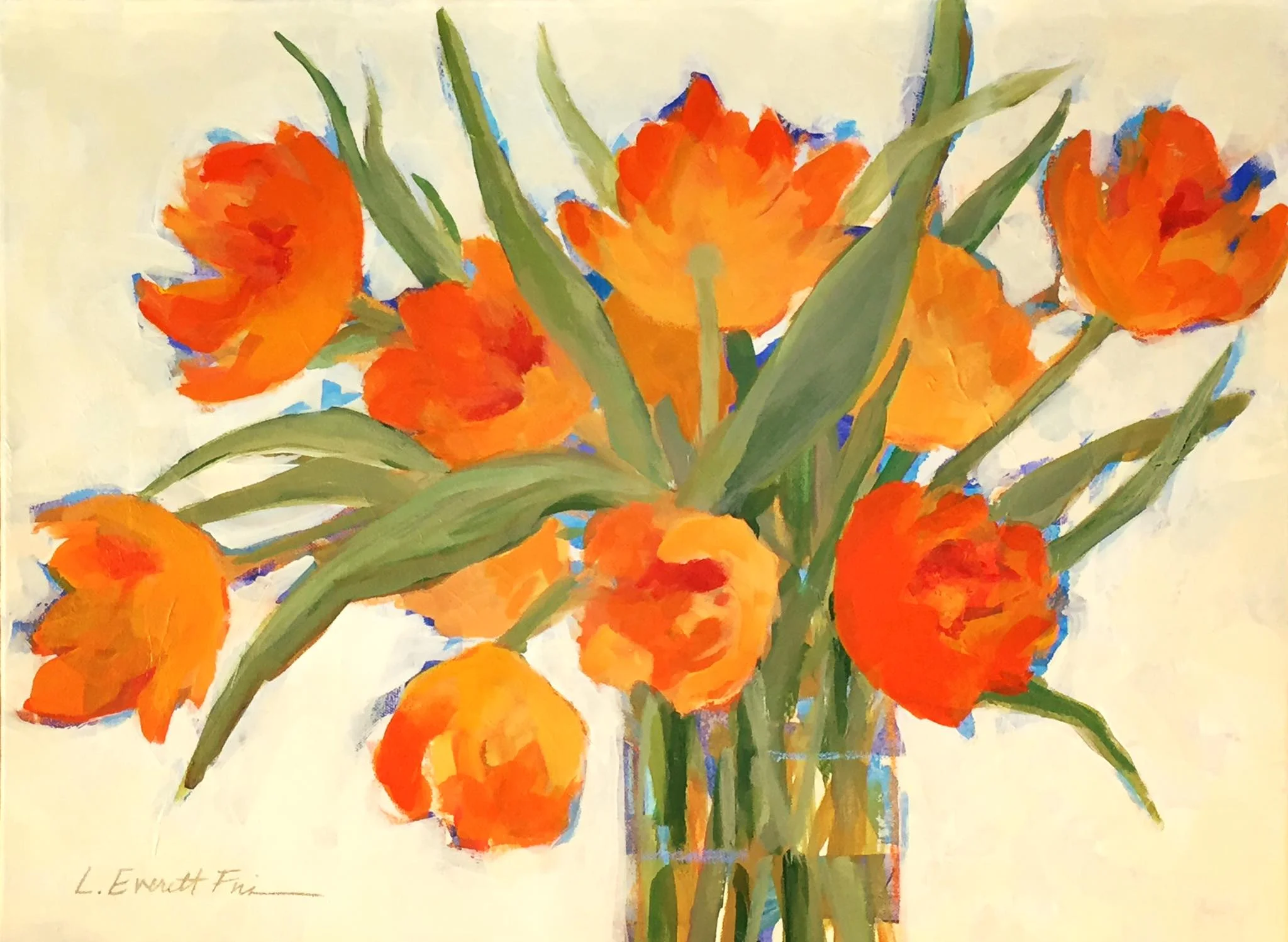 Orange Ya Glad it's Spring! SOLD