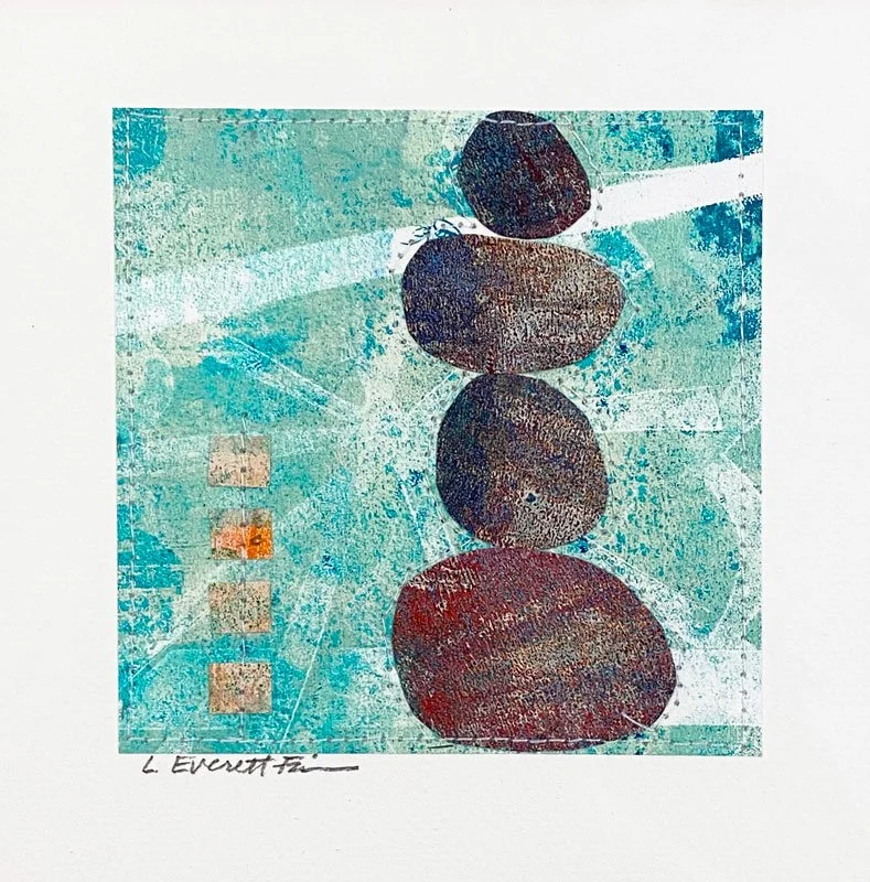 Gelli Plate Monoprint Printmaking