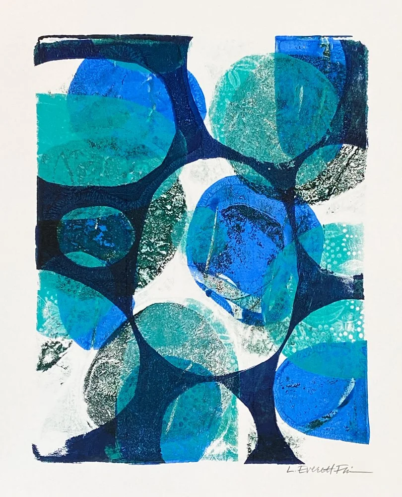 Gelli Plate Monoprint Printmaking