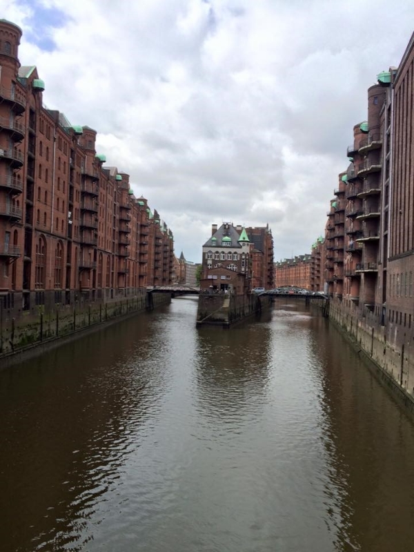 Canals in Hamburg, Germany