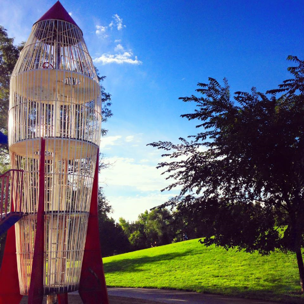 Children's park in Boulder.