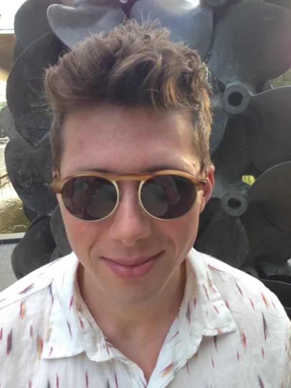 Cazey dons some English oak Bates frames . Maybe not for him...