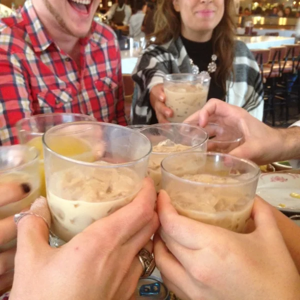 Leche de Pantera for the whole table.