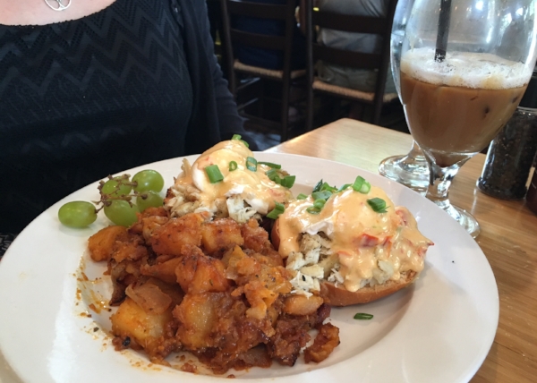 Stella's Crab Benedict