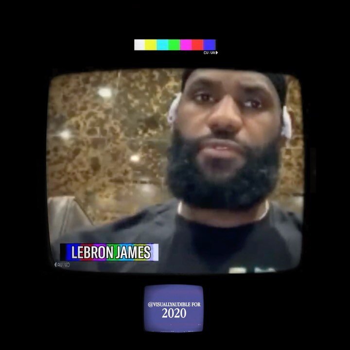 VA FOR 2020 @visuallyaudible for @uninterrupted @kingjames @playerslounge @meet_theyoungs @thats.fye @adameast @marvinxjames