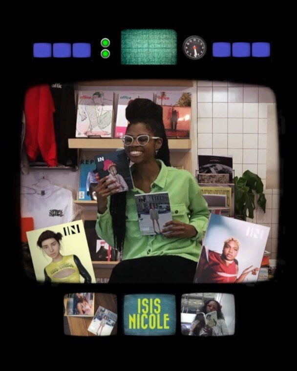 VA INTRO: @theisisnicole for @the_inmag 

Residing in the Bay Area, Isis exemplifies polychromatic representation in the IN mag -- she shows us what the future of stories can look &amp; feel like. Peep linkin.bio, &amp; please contribute to her Go Fu