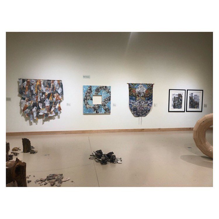 Repost from @kate_chassner
&bull;
My work is up for the MFA Thesis Show 💫

This work is using memory as a pathway between real and unreal. While using some formal ideas I was curious to investigate for my final show. 

Feels pretty good to be at thi