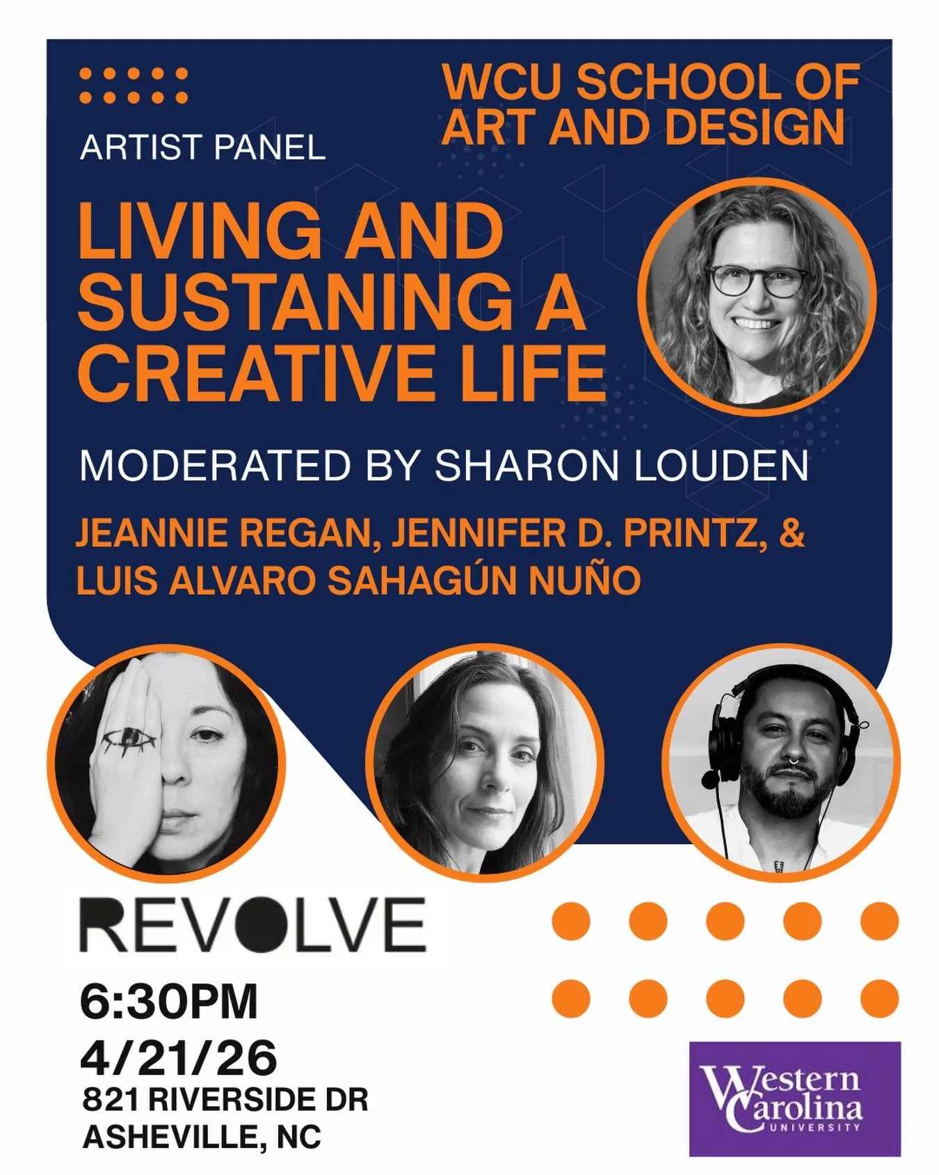 ✨YOU DON&rsquo;T WANT TO MISS THIS. ✨
Living and Sustaining a Creative Life: A Conversation with Sharon Louden! 
.
A timely and compelling conversation on what it means to build and sustain a creative life will take place at REVOLVE, Asheville&rsquo;