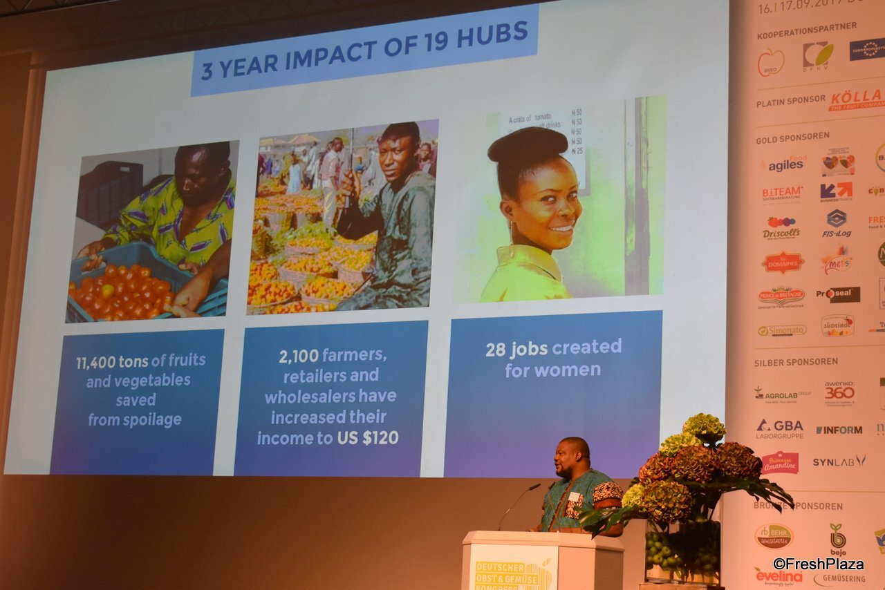 The CEO Mr Nnaemeka Ikegwuonu at the German Fruit & Vegetable Congress held at Düsseldorf, Germany last week gave a speech presentation. “The German Fruit & Vegetable Congress (DOGK) is an event with speeches in plenary and parallel forums f…