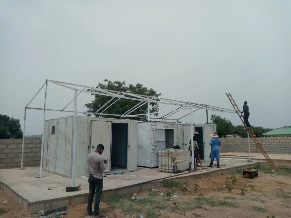 A ColdHub Facility Under Construction