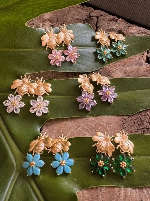 Hemingway Earrings- Choose Color