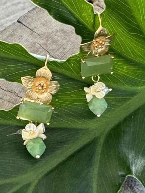 Blakey Earrings- Green