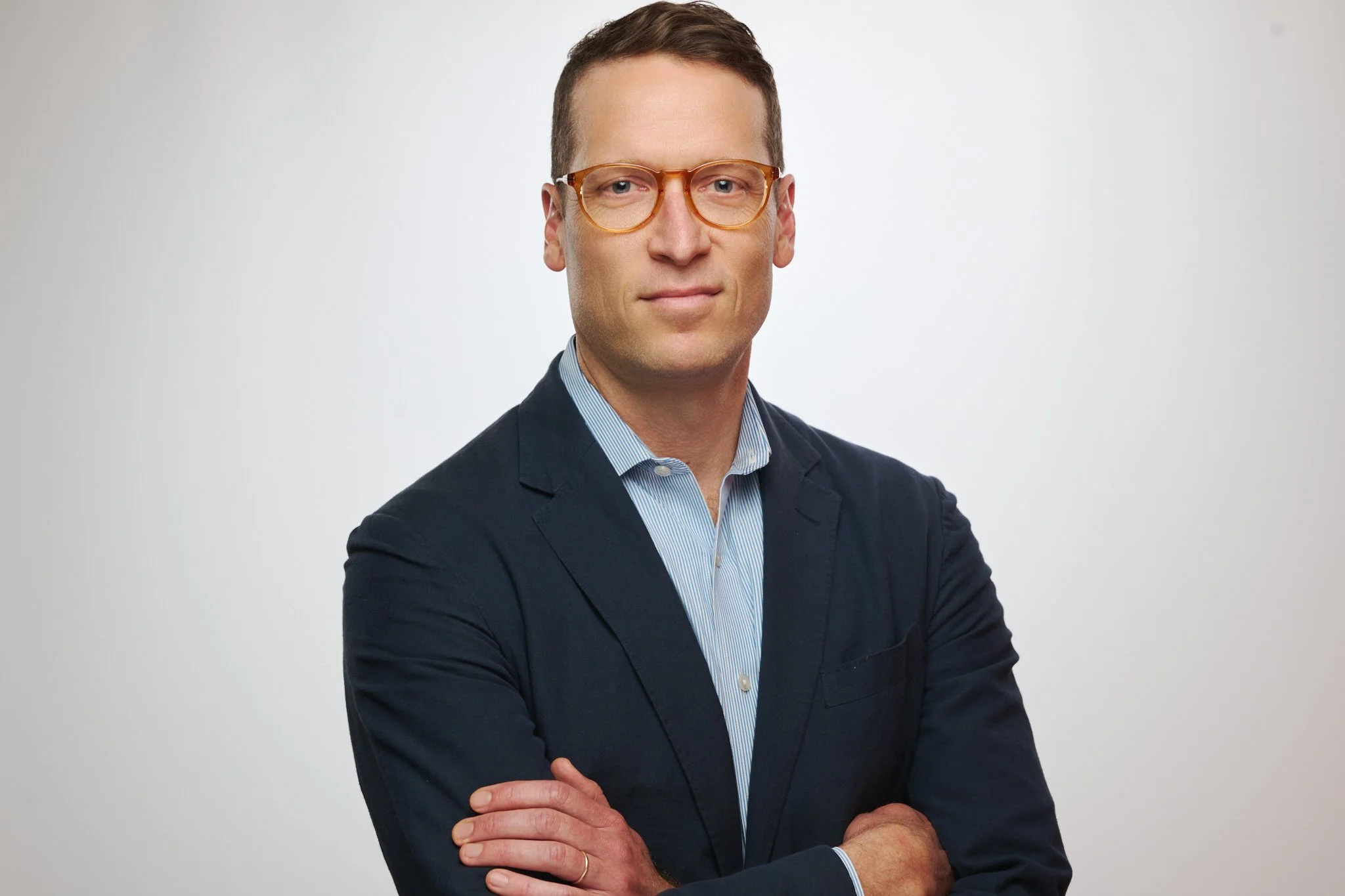 Professional corporate headshot photographed by Nashville Headshot Co.