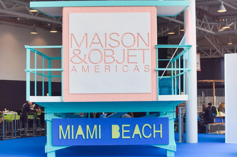 Maison & Objet will take place at the Miami Beach Convention Center May 12 - May 15