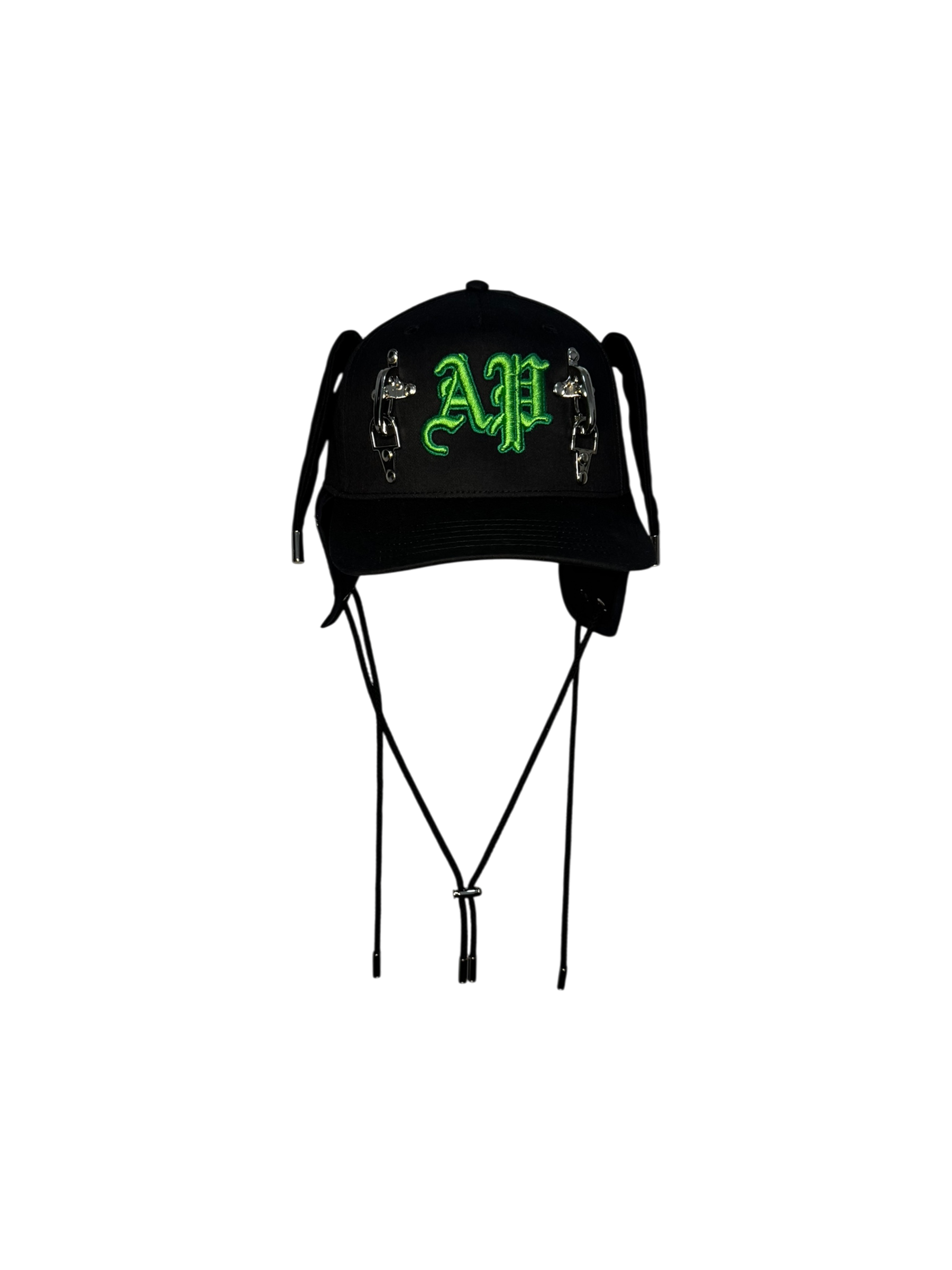 Green AP Logo 5 Panel Cap